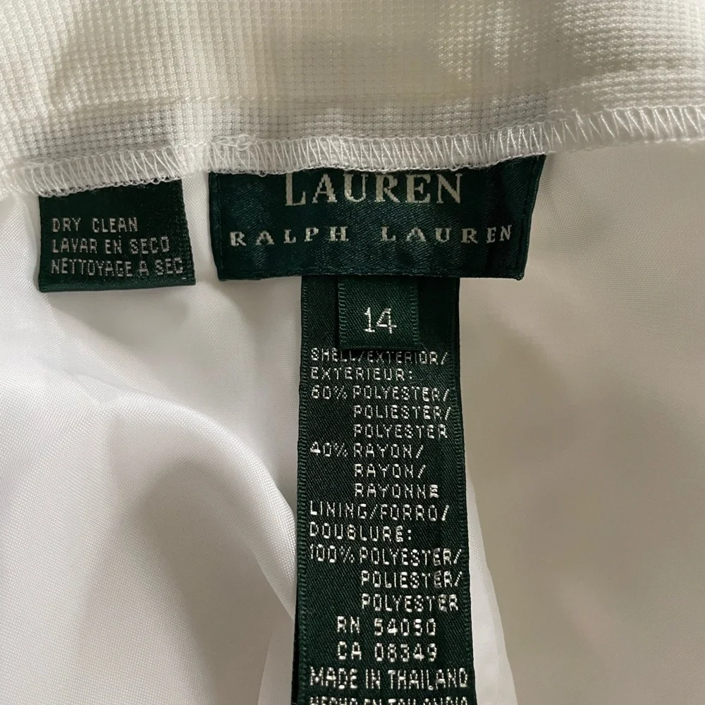 Ralph Lauren White Women's Trousers - Picture 4 of 10